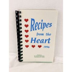 Community Cookbook Recipes From The Heart 1996 Burlington Iowa St Francis